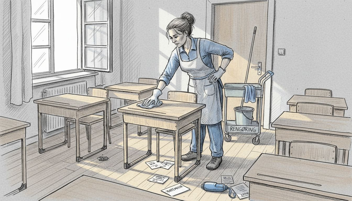 Betydning af rengøring for indeklima i skoler