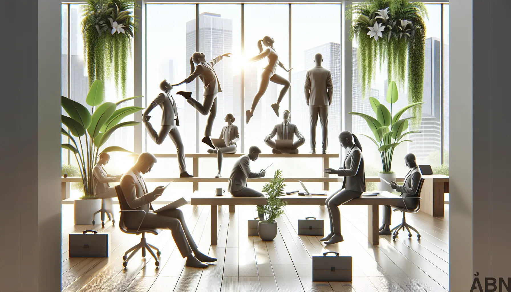 Brug pauser og fysisk aktivitet til at holde kroppen i balance.