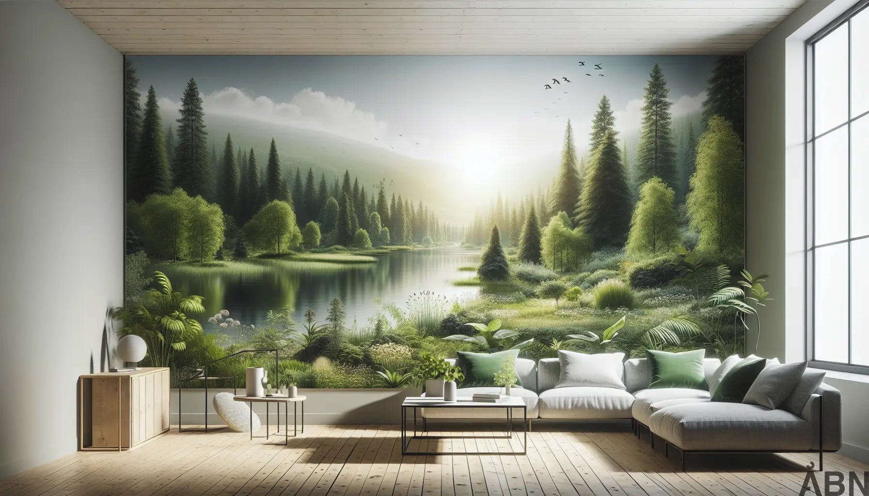 Use plants and green spaces to improve air quality.