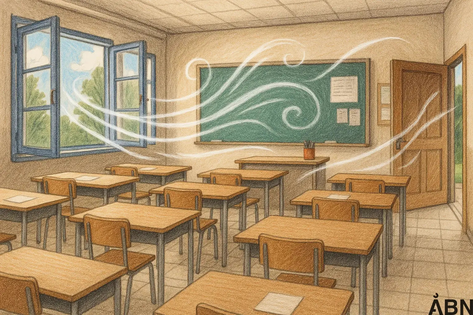 Indeklima i skoler og kontorer: Tendenser 2022–2025 i Europa