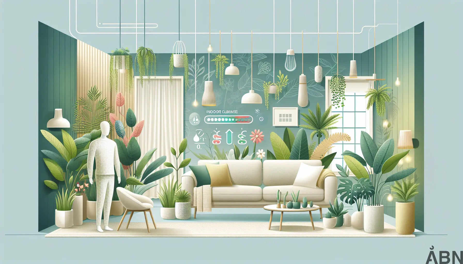 Dress smartly: Adapt to the room temperature.