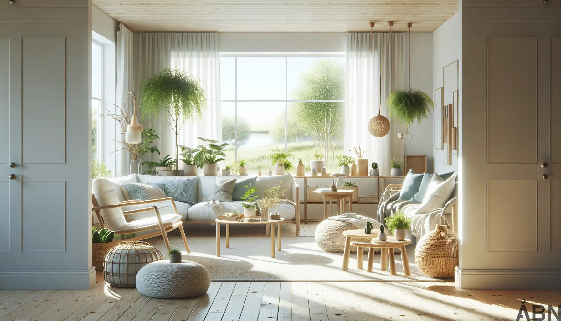 Sid strategisk: Pladser nær vinduer og døre giver bedre luftcirkulation.