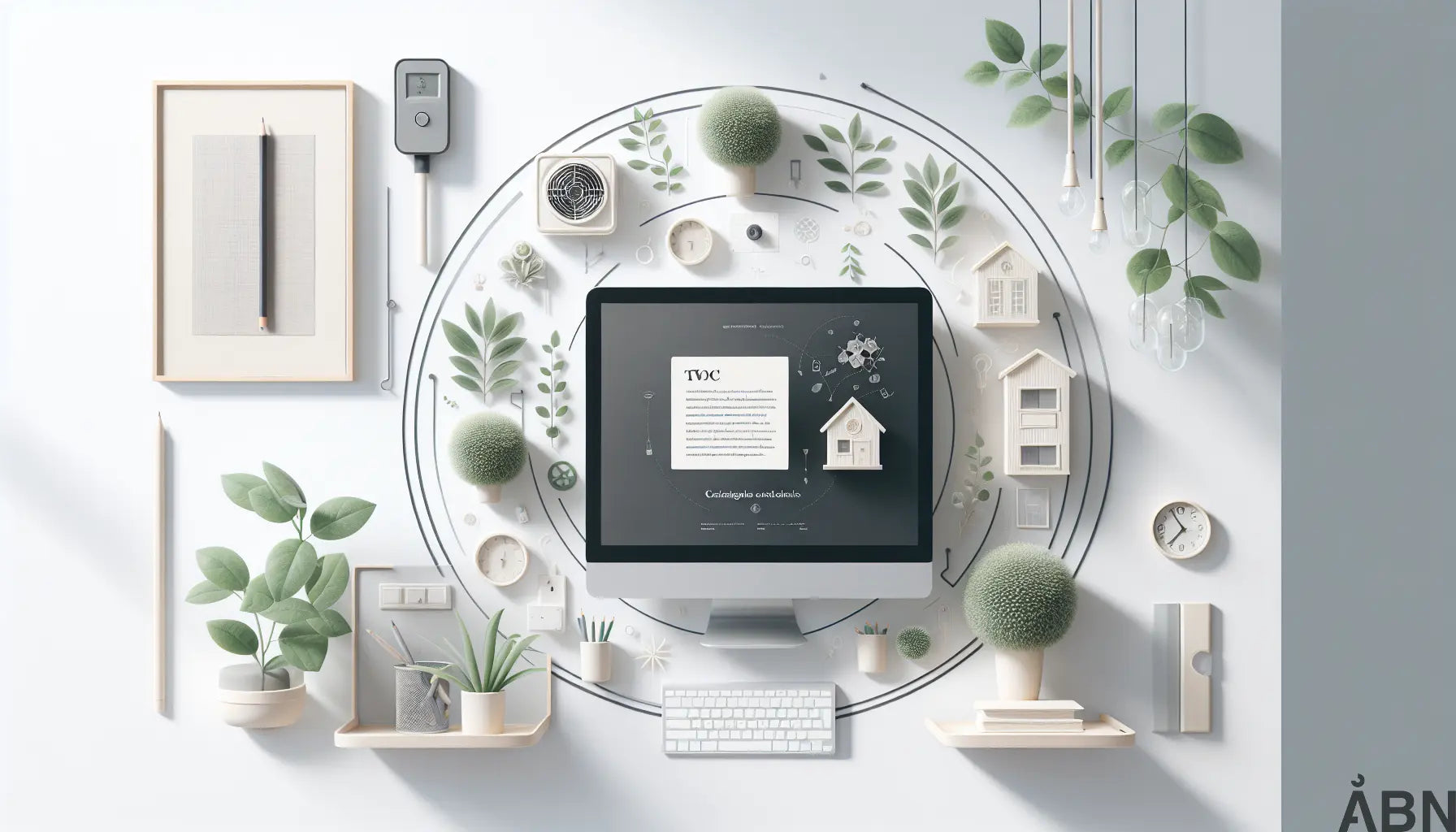 Typiske kilder til TVOC i skoler og kontorer.