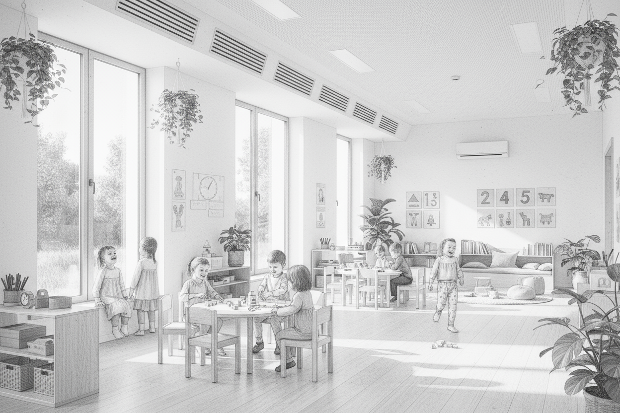 Sådan forbedres indeklima effektivt i institutioner