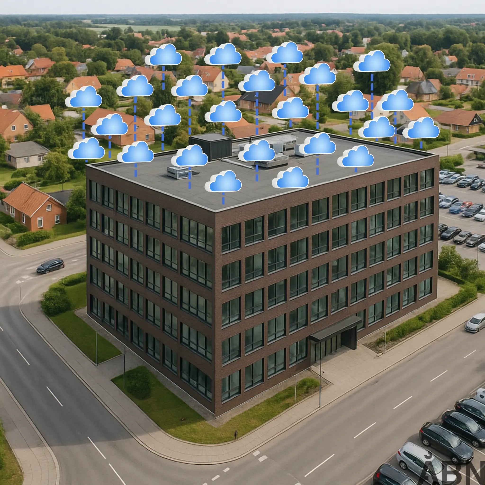 Kontorets bygningspakke (25 x SKYEN)