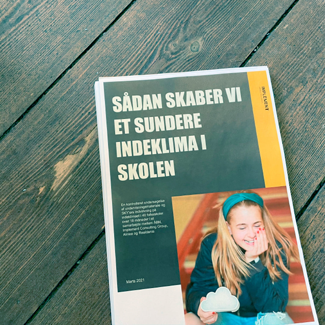 realdania rapport om at skabe sundere indeklima i skolen